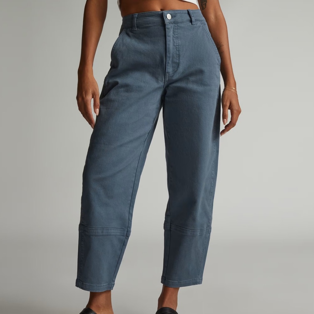 NWT EVERLANE BARREL UTILITY PANT